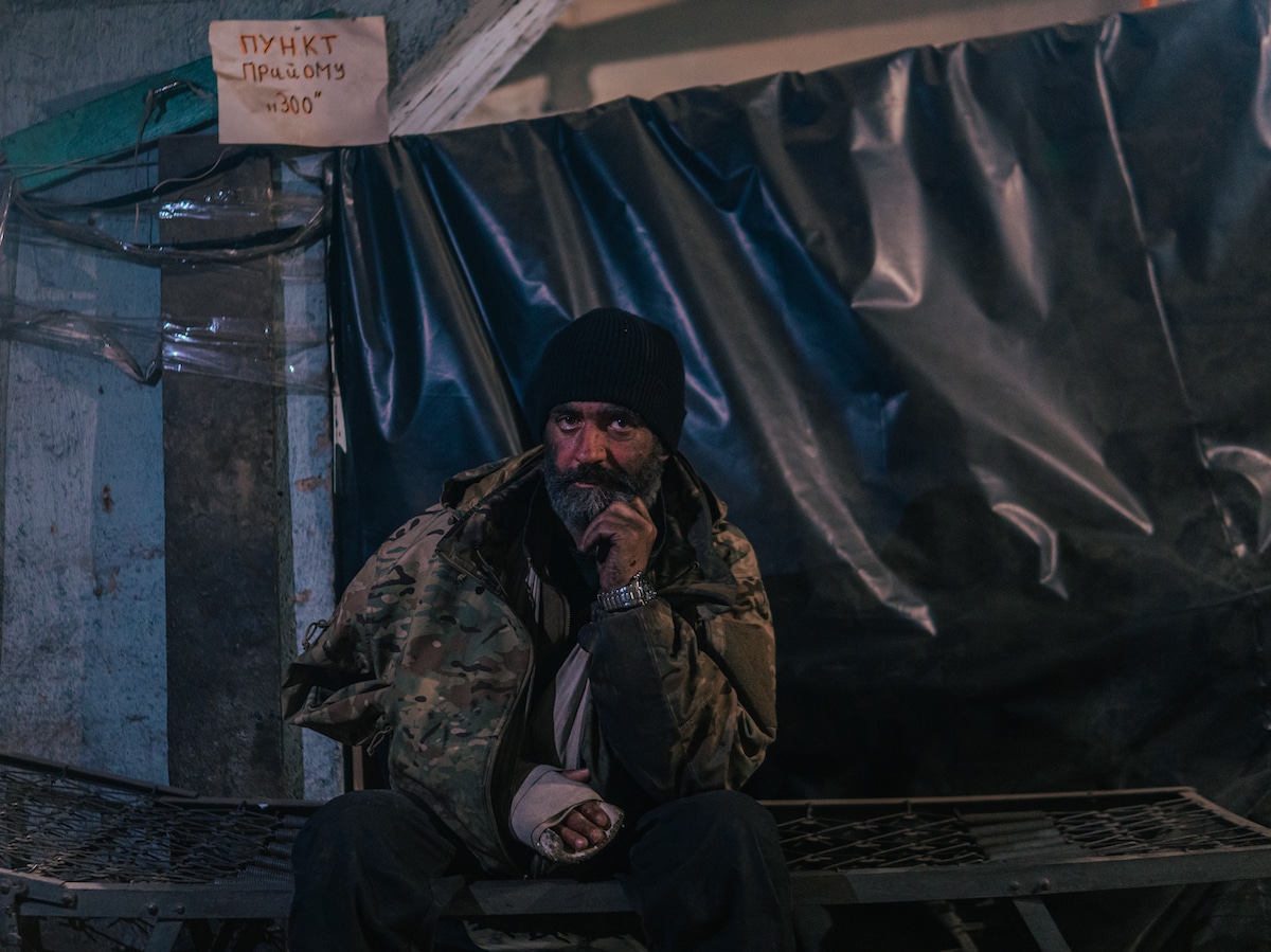 Azov Regiment Soldier in the Mariupol Steel Factory