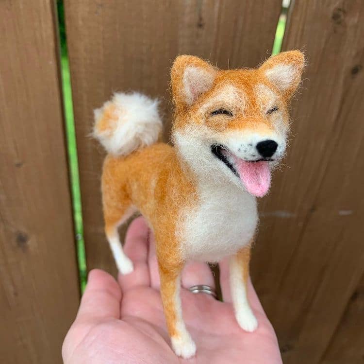 Needle Felted Animals Are Adorable Handheld Works of Art