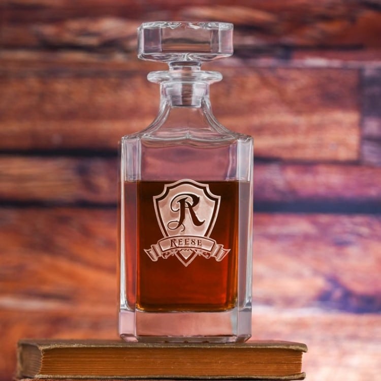 Personalized Whiskey Decanter