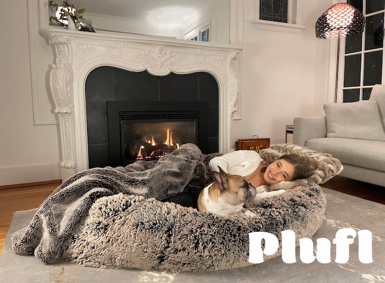 Human-sized Dog Bed Called the Plufl
