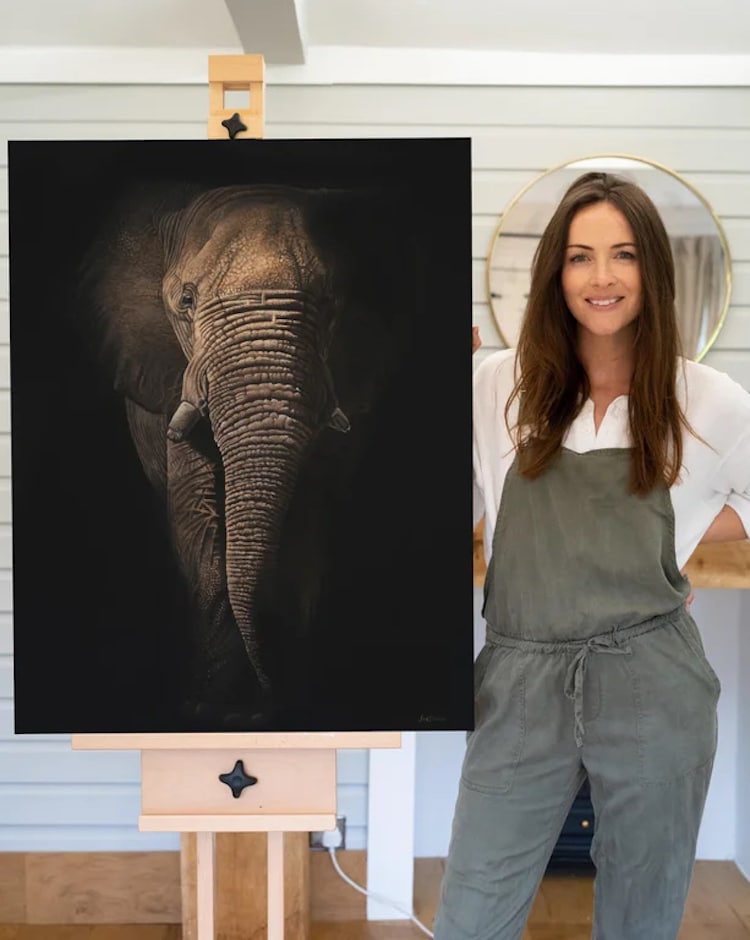 Endangered Animal Paintings by Sophie Green