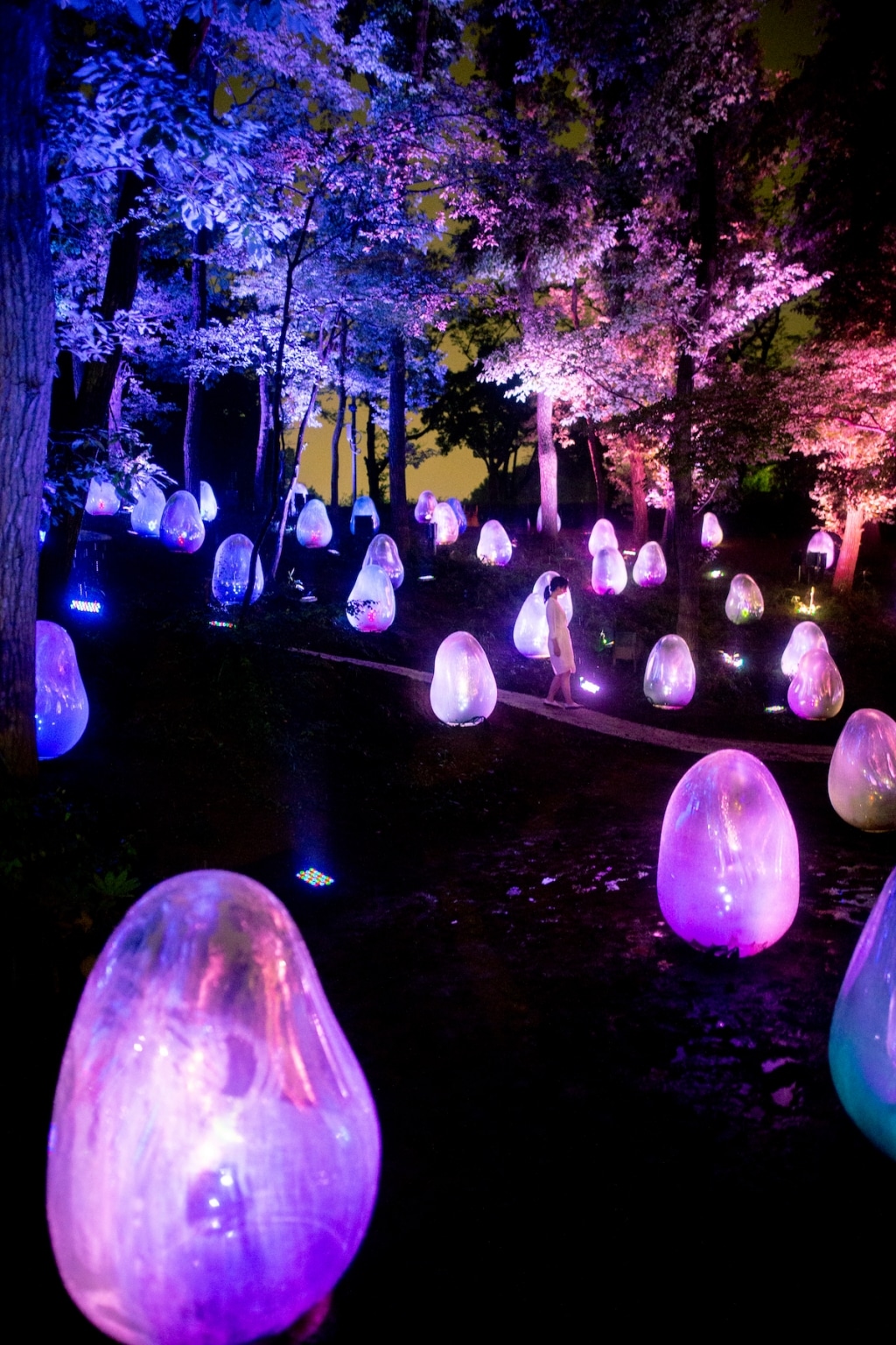 Immersive Installation Takes Over a Japanese Botanical Garden Turning ...