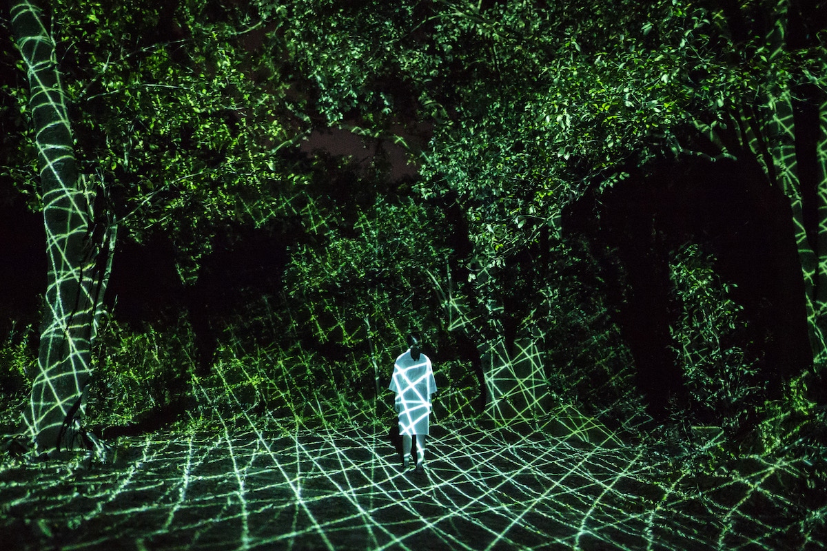 Installation at Nagai Botanical Gardens in Osaka