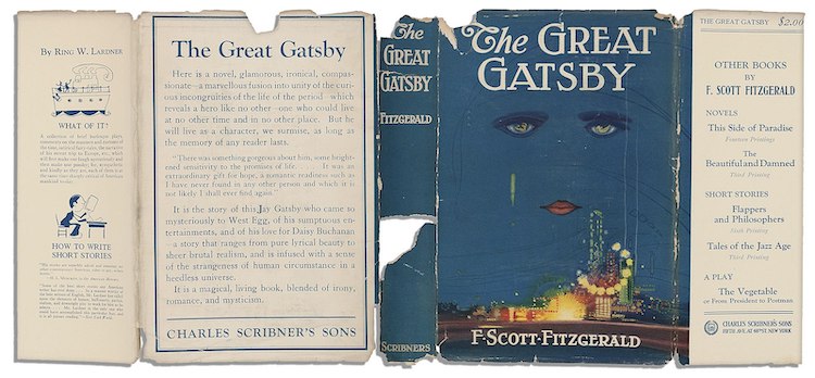 The Story Behind the 1925 Cover of 'The Great Gatsby