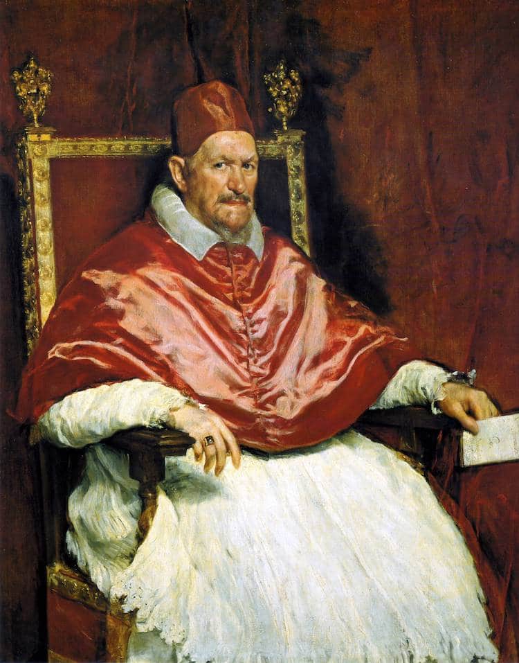 Retrato de Inocencio X de Velázquez