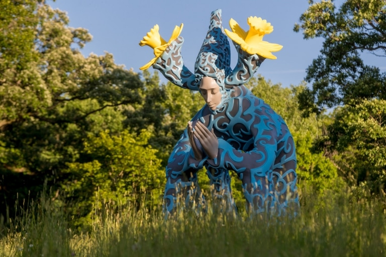 Daniel Popper Installs Three New Sculptures at The Morton Arboretum