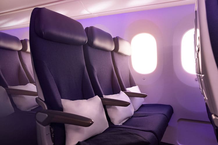 Air New Zealand Dreamliner Economy Class