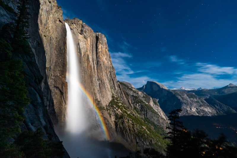 Yosemite Moonbow by Brian Hawkins