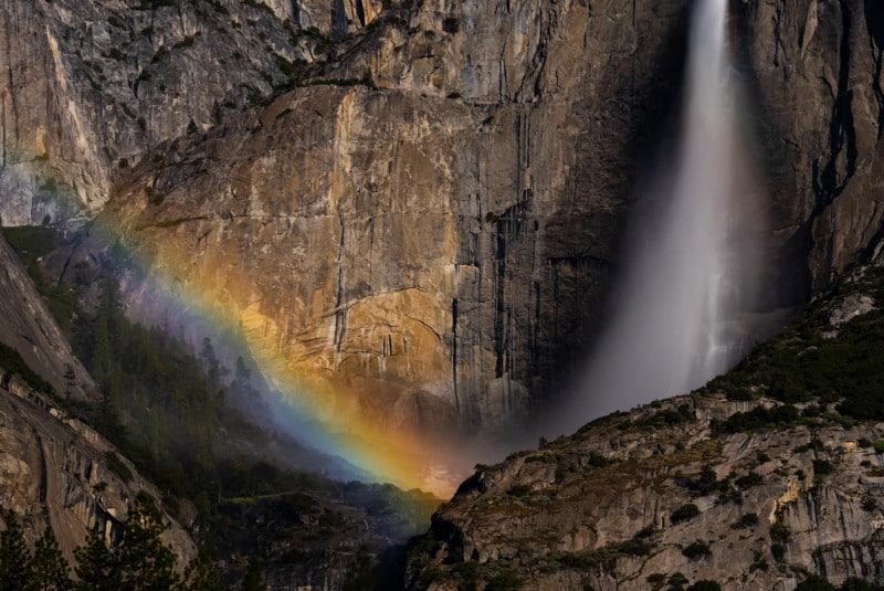 Yosemite Moonbow by Brian Hawkins