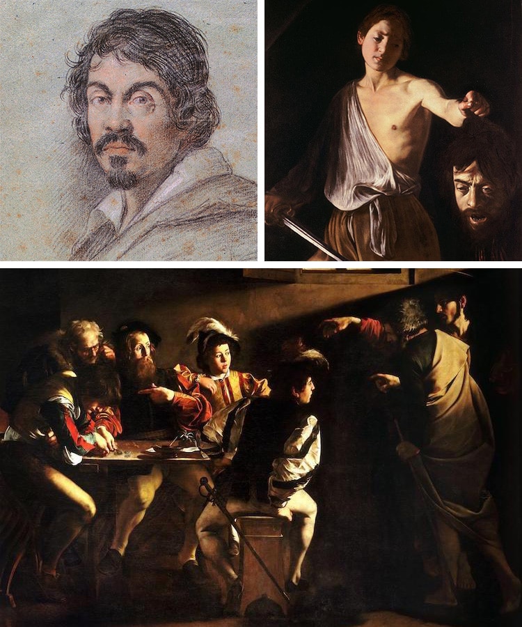 caravaggio baroque paintings