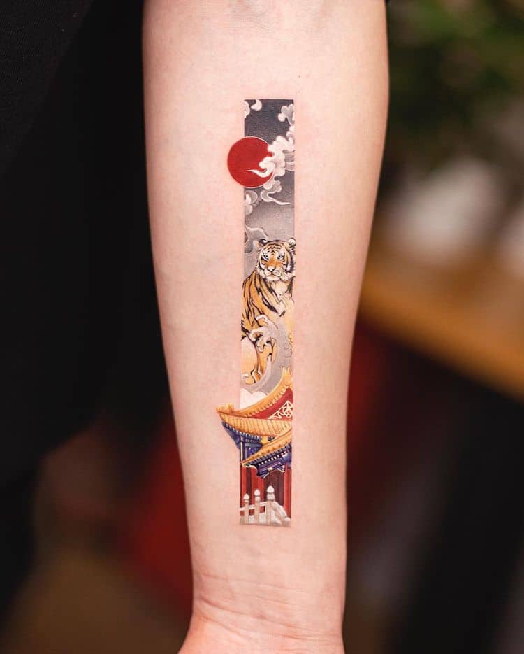 Cute Tattoos by Franky Yang