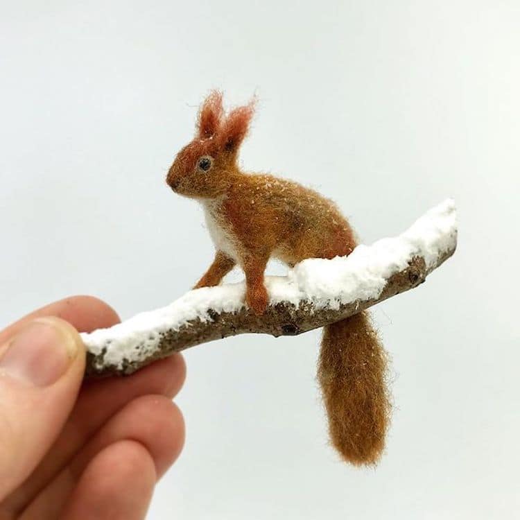 Needle Felted Animals by Simon Brown and Katie Corrigan
