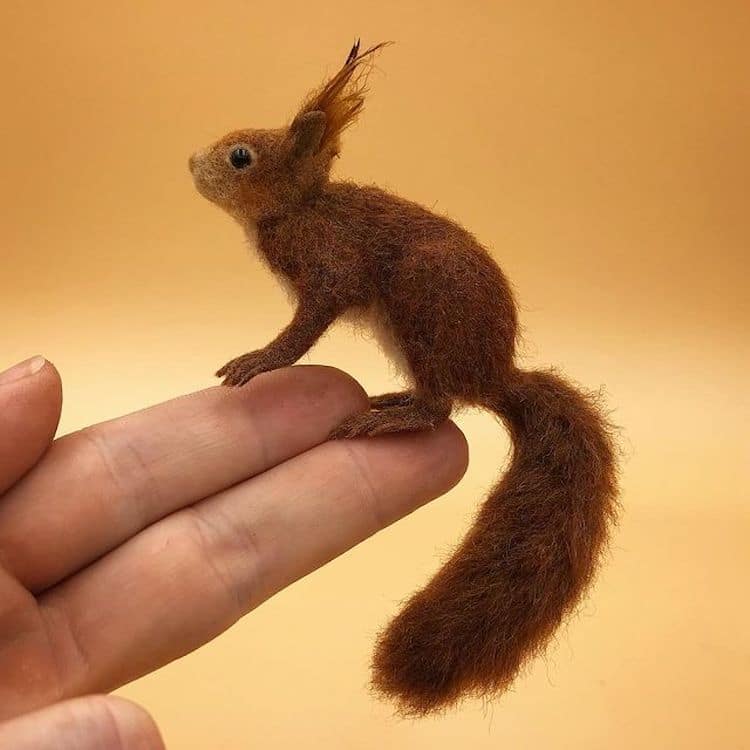 Needle Felted Animals by Simon Brown and Katie Corrigan