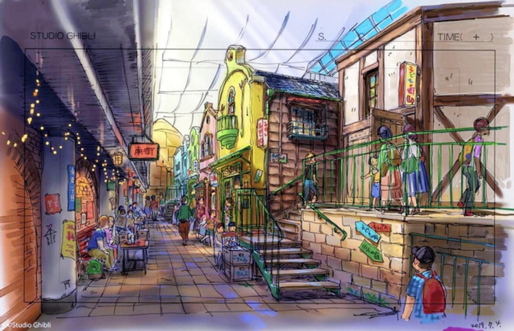 Studio Ghibli comparte más imágenes de su increíble parque temático