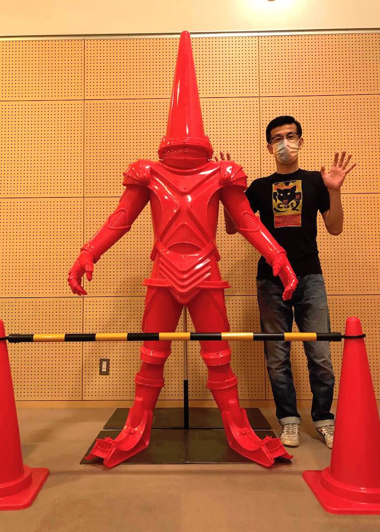 Kami Robo Traffic Cone Suit of Armor