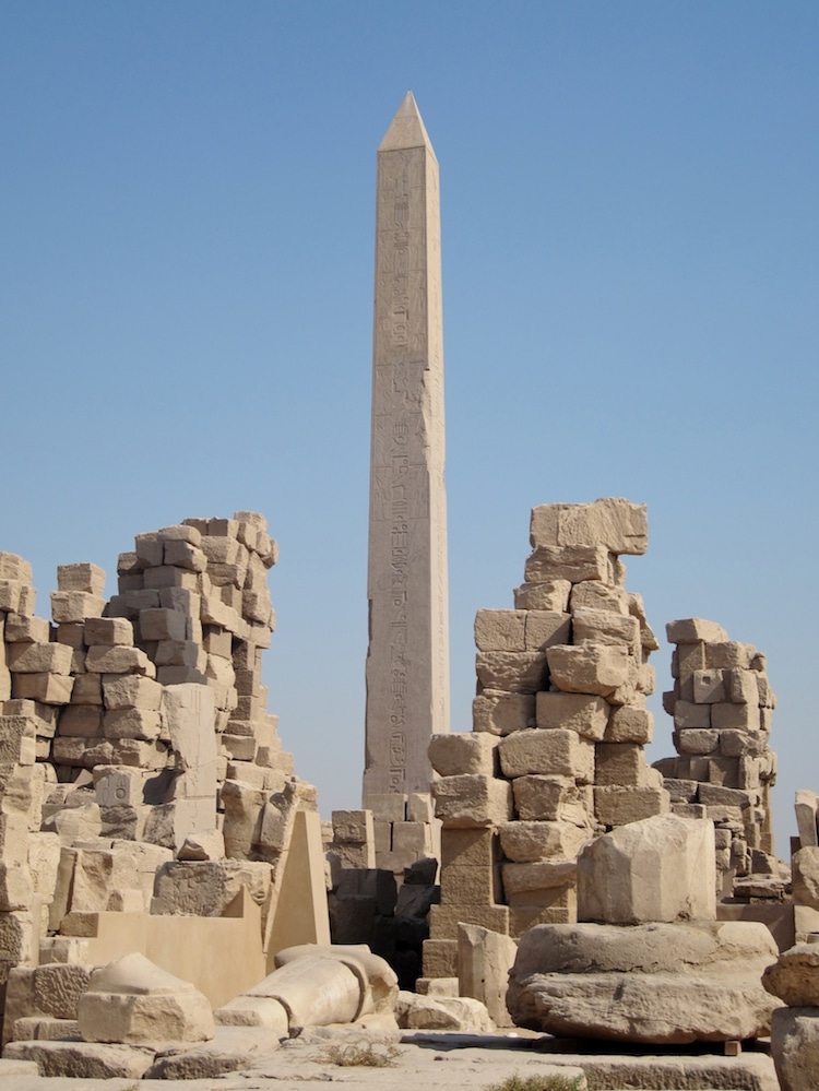 Hatshepsut's Obelisk at the Karnak Temple