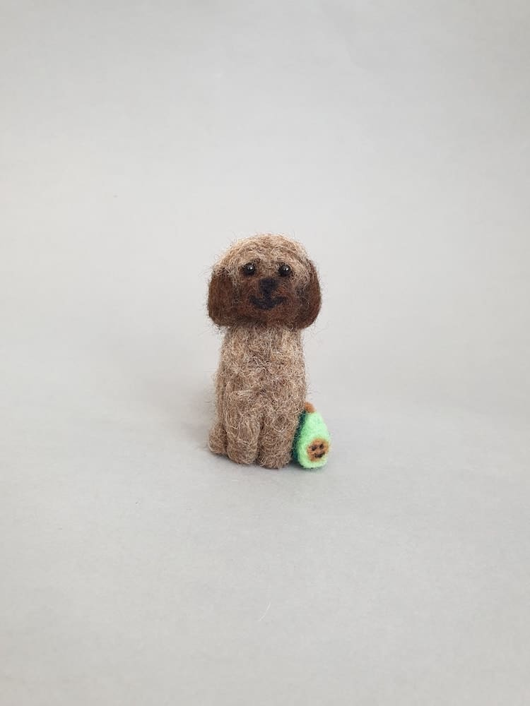 Needle Felt Dogs by Laura