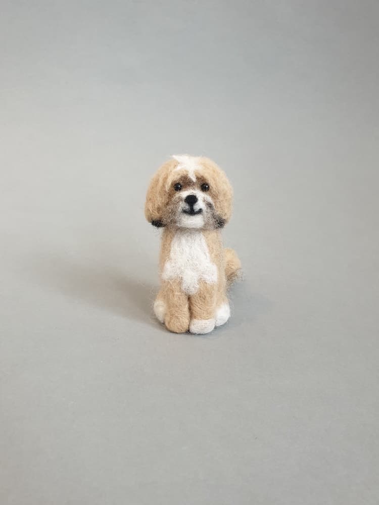 Needle Felt Dogs by Laura