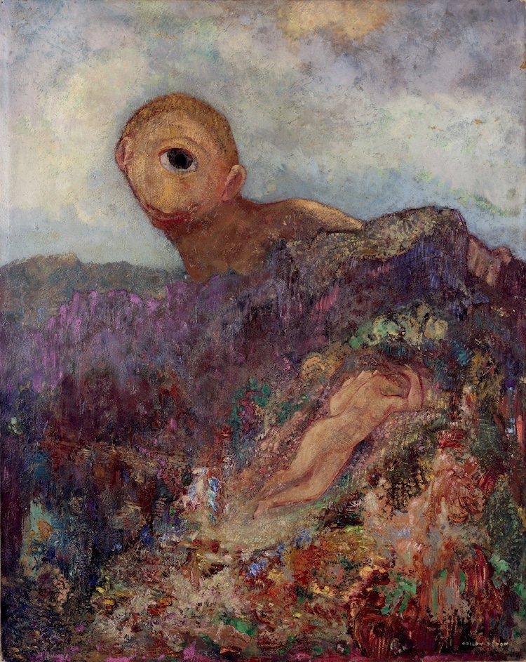 The Cyclops by Odilon Redon