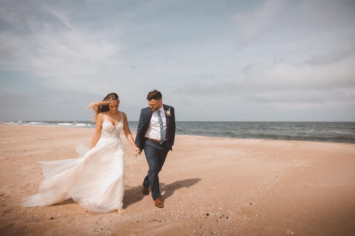 Sunset Beach Wedding Photo by Timothy Anderson Jr.