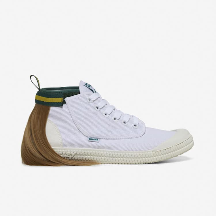 Volley Shoe With Mullet Haircut