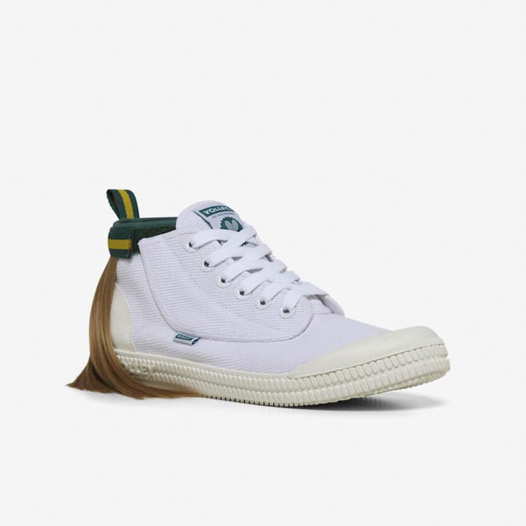 Volley Shoe With Mullet Haircut