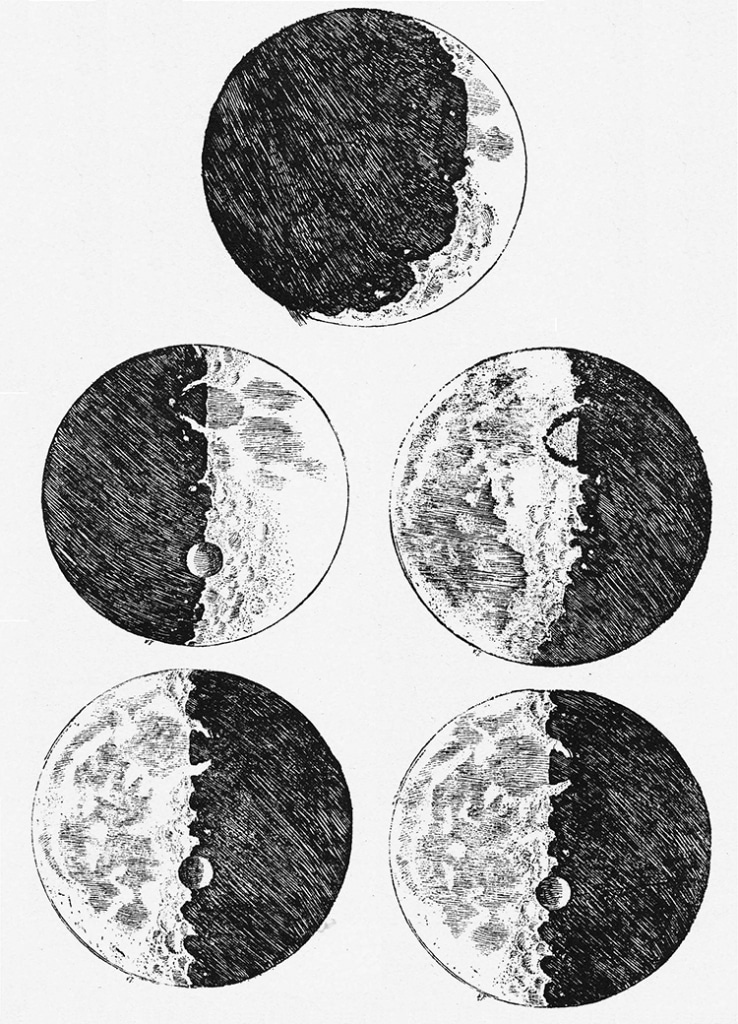 Here’s How Galileo Sketched the Moon as Seen Through His Telescope in