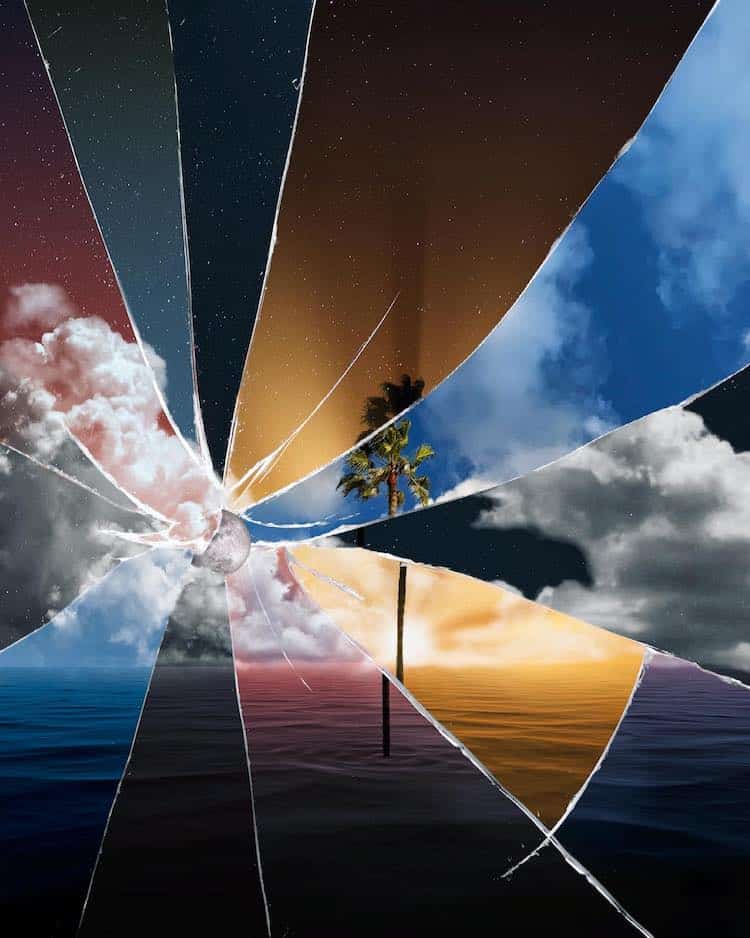 Fractured Sky Images by Alex Hyner
