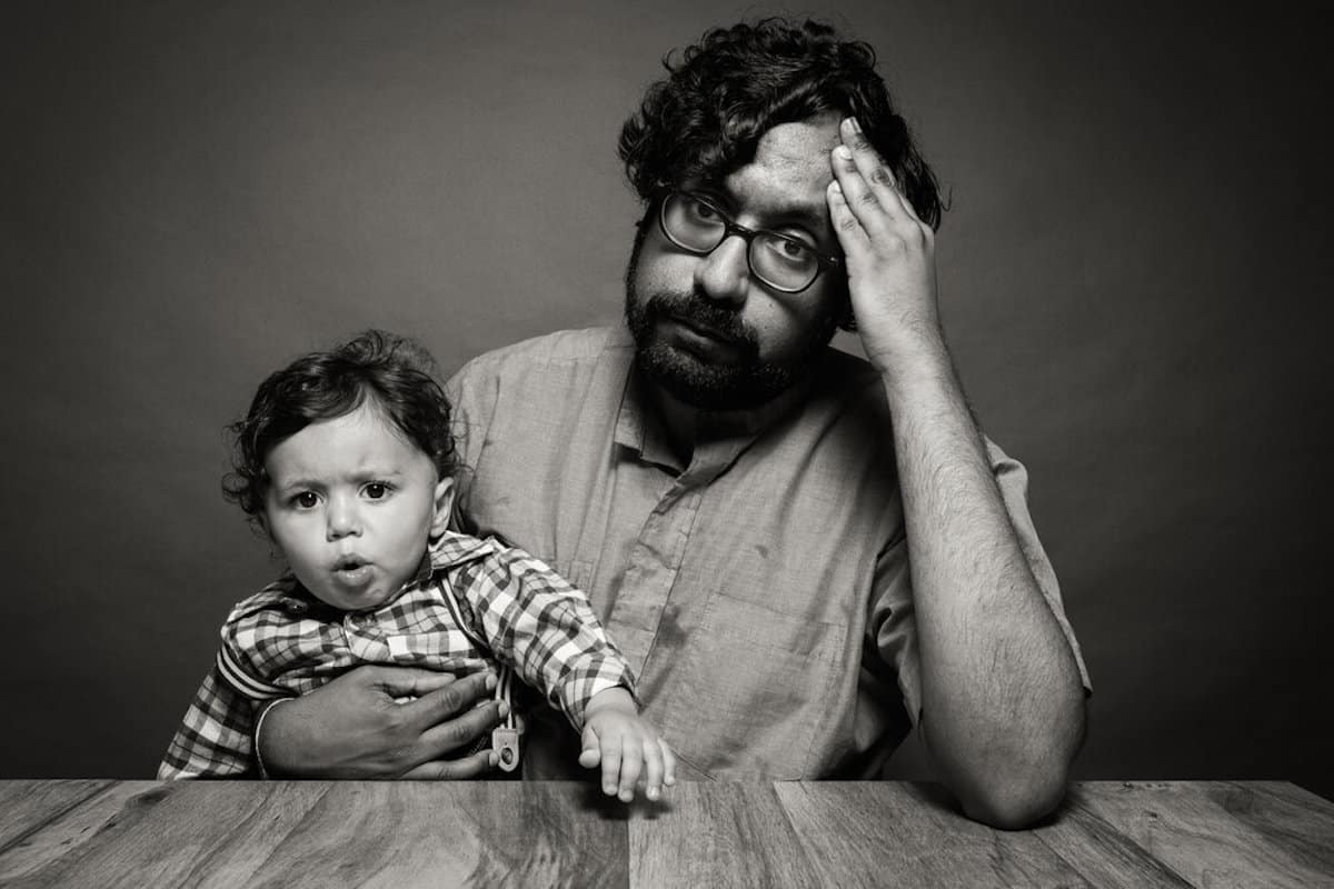 Portraits of Fatherhood by Antoine Didienne