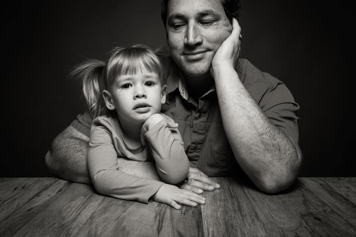 Portraits of Fatherhood by Antoine Didienne