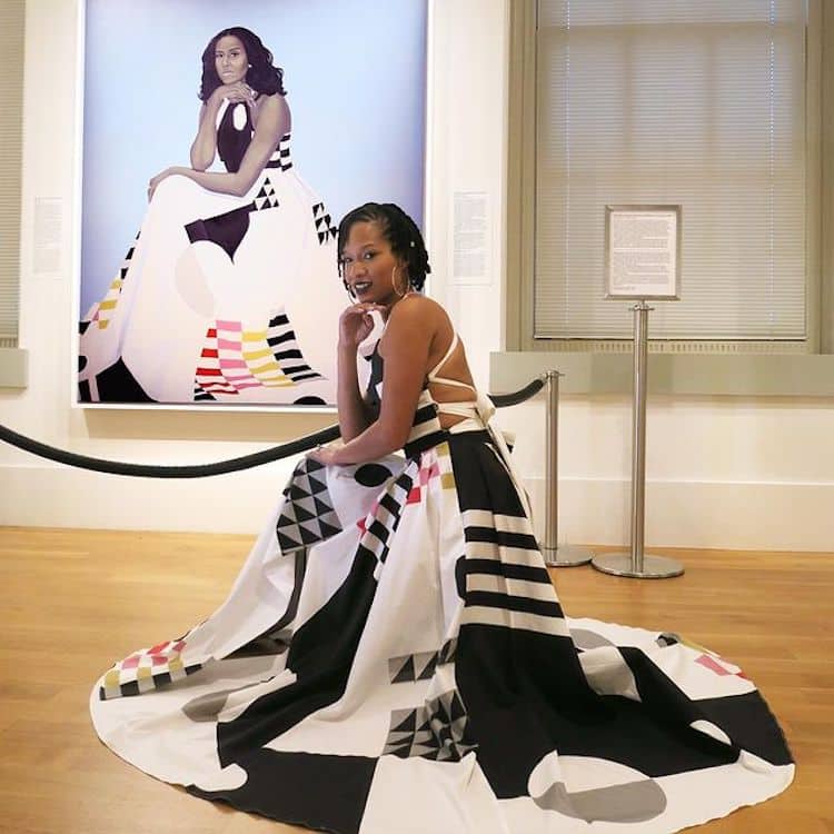 Designer Ariel Adkins Creates Avant Garde Outfits That Match Works of Art