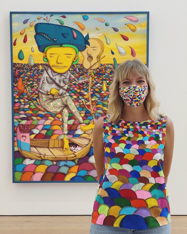 Designer Ariel Adkins Creates Avant Garde Outfits That Match Works of Art