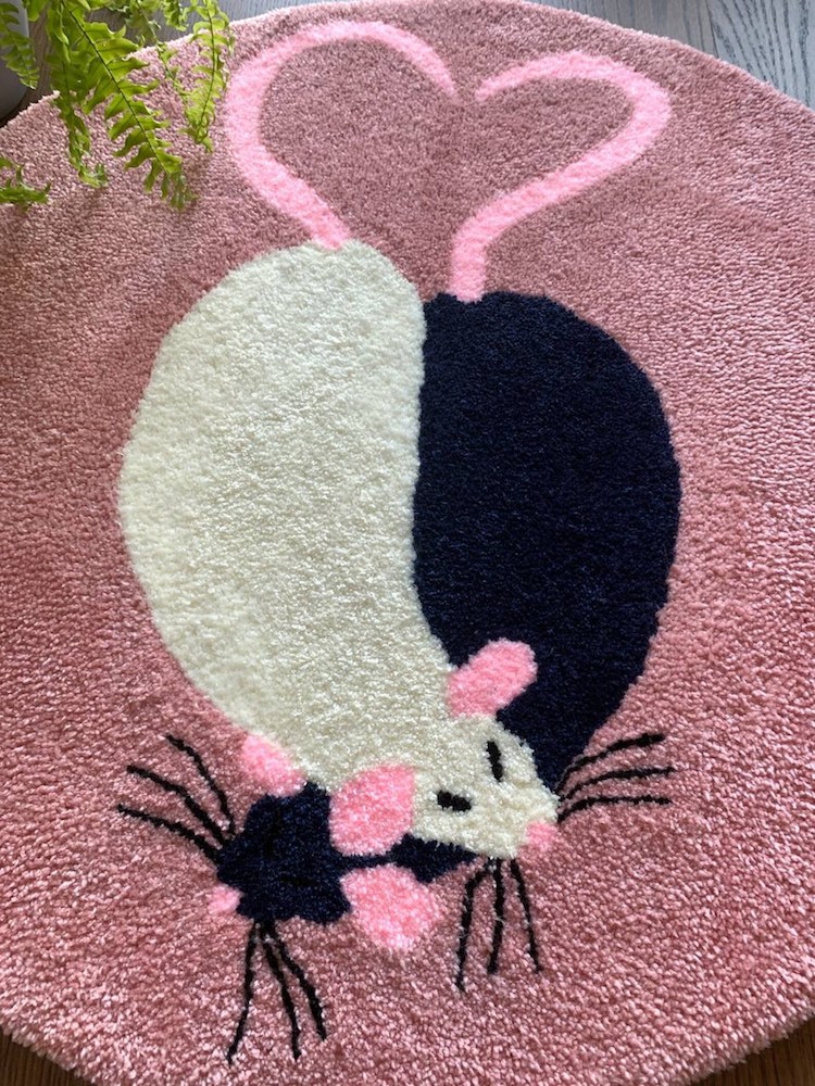 Custom Rodent Rugs by BBRUG