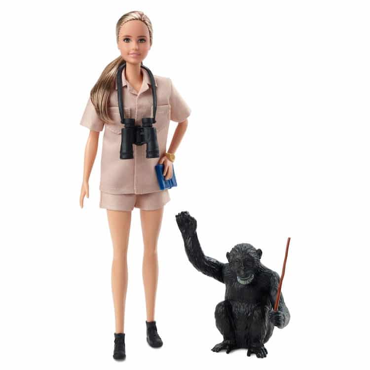 Jane Goodall Barbie Doll