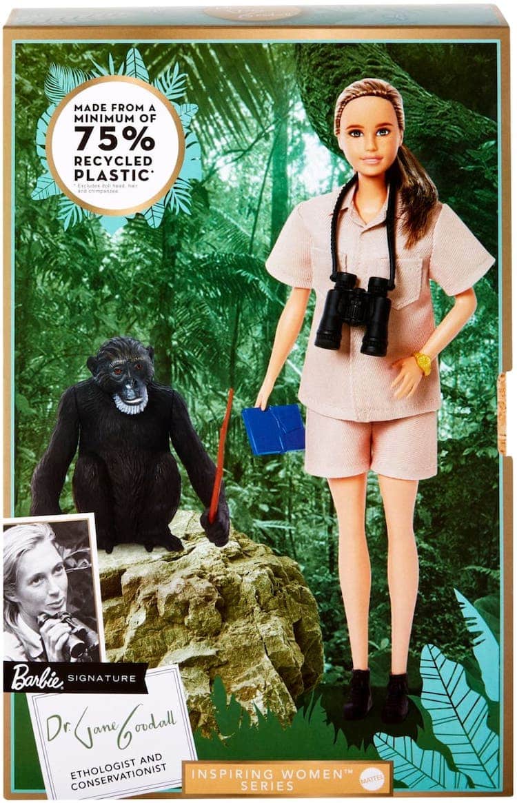 Jane Goodall Barbie Doll