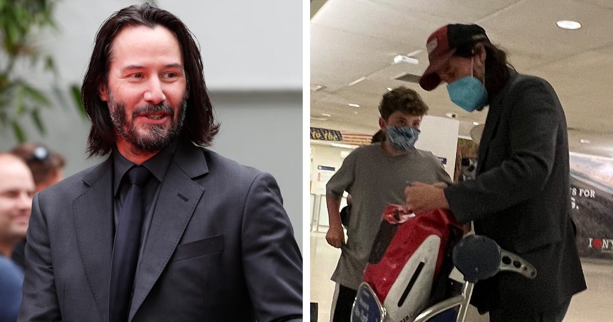 Keanu Reeves in the NHL? OK, maybe a stretch, but the kid had mad