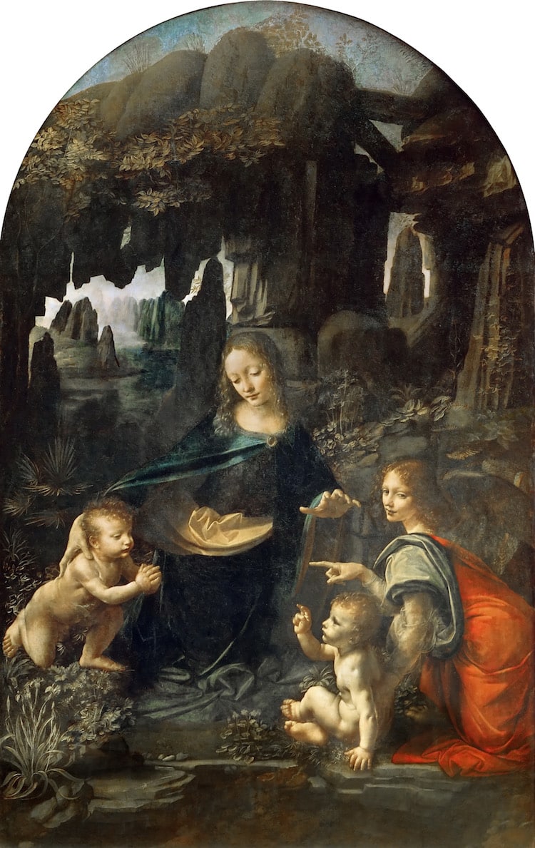 Virgin on the Rocks by Leonardo da Vinci