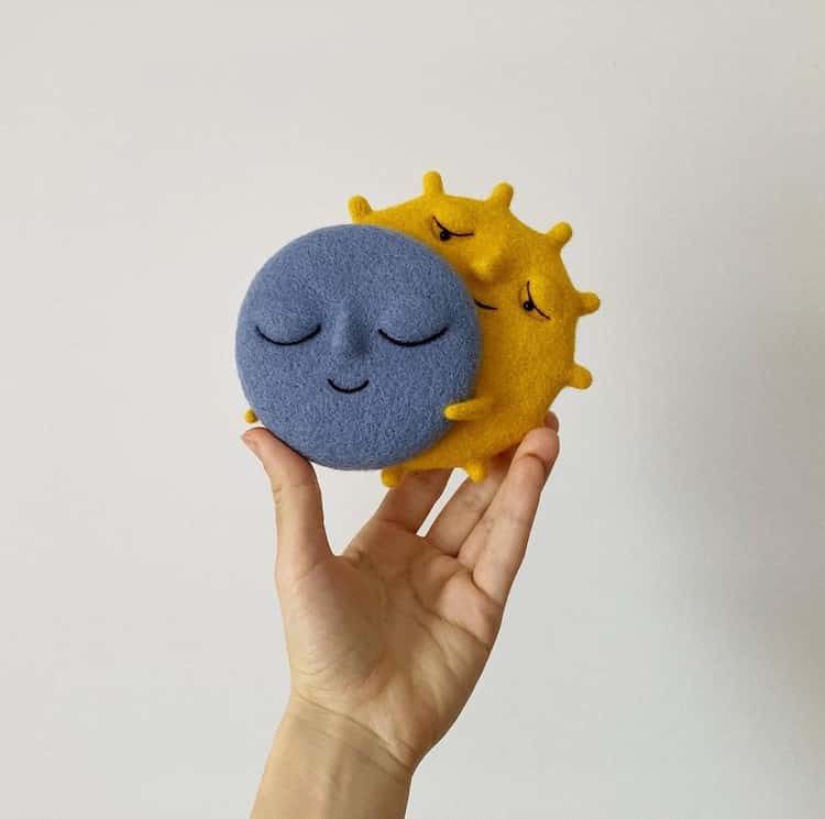 Needle Felted Sculptures by Manooni