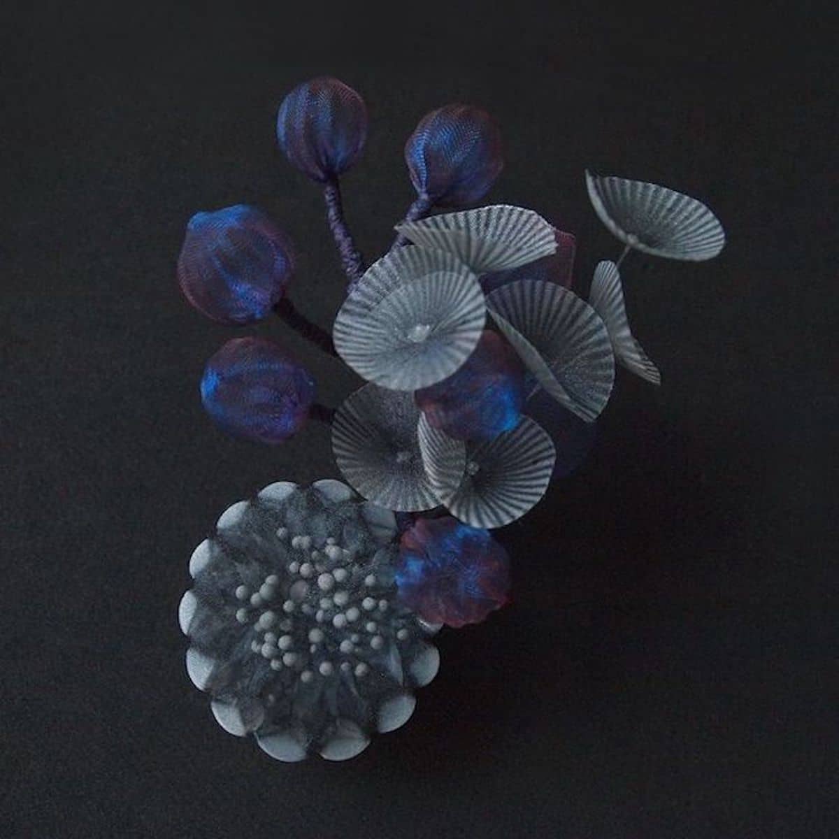 Fabric Sculptures by Mariko Kusumoto
