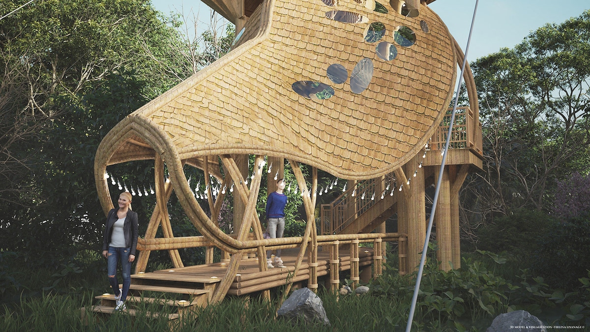 Alaska Moose Observation Deck Concept by Thilina Liyanage