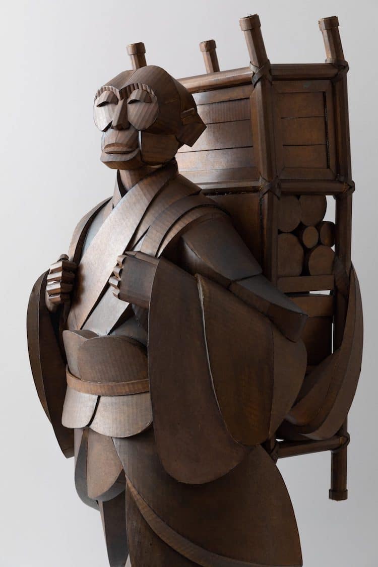 Cardboard Sculptures by Warren King