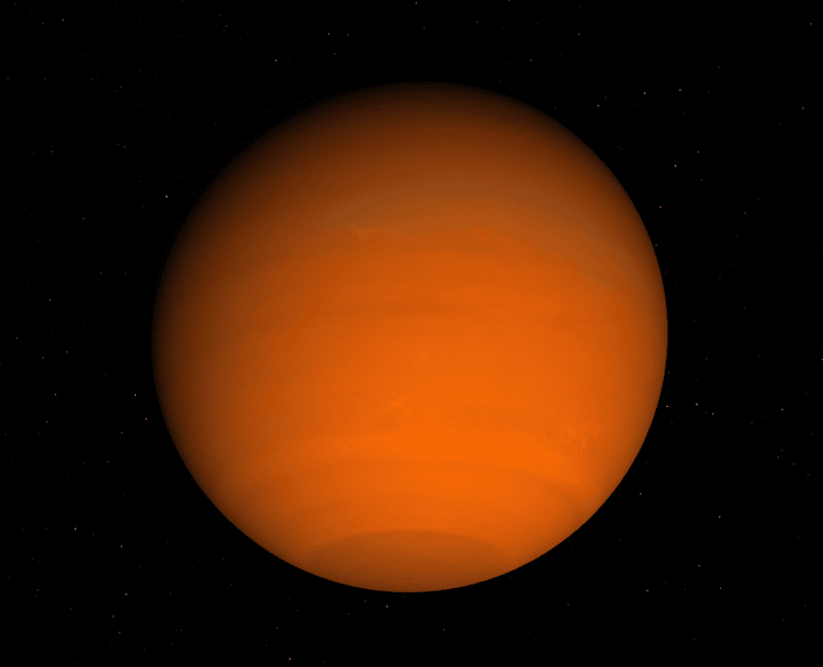 Hypothetical Visualization of WASP 96-b