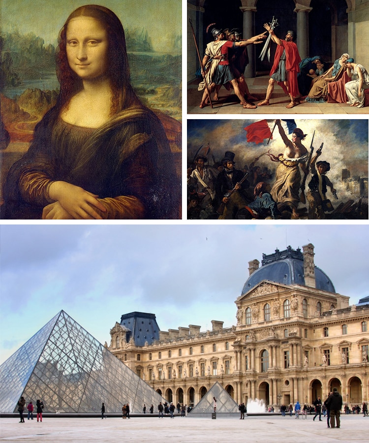 inside louvre museum