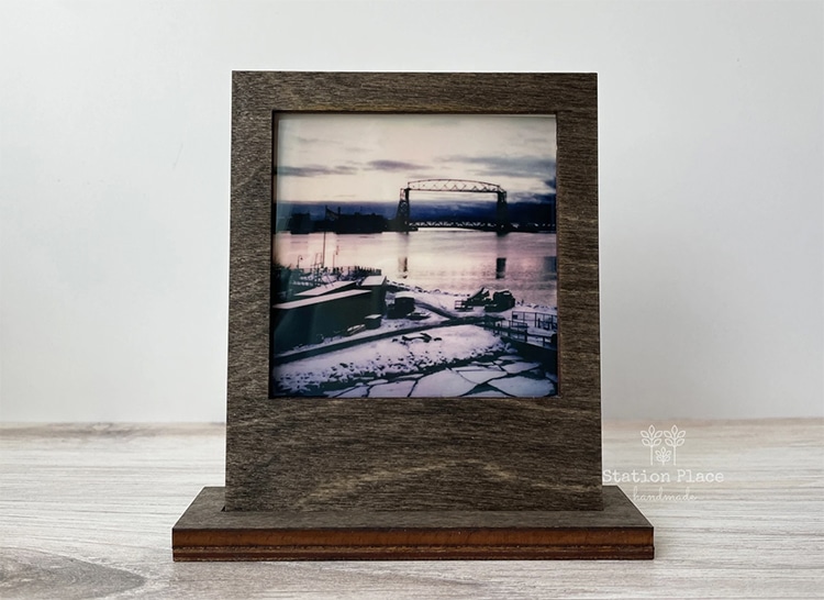 Wooden Polaroid Frame