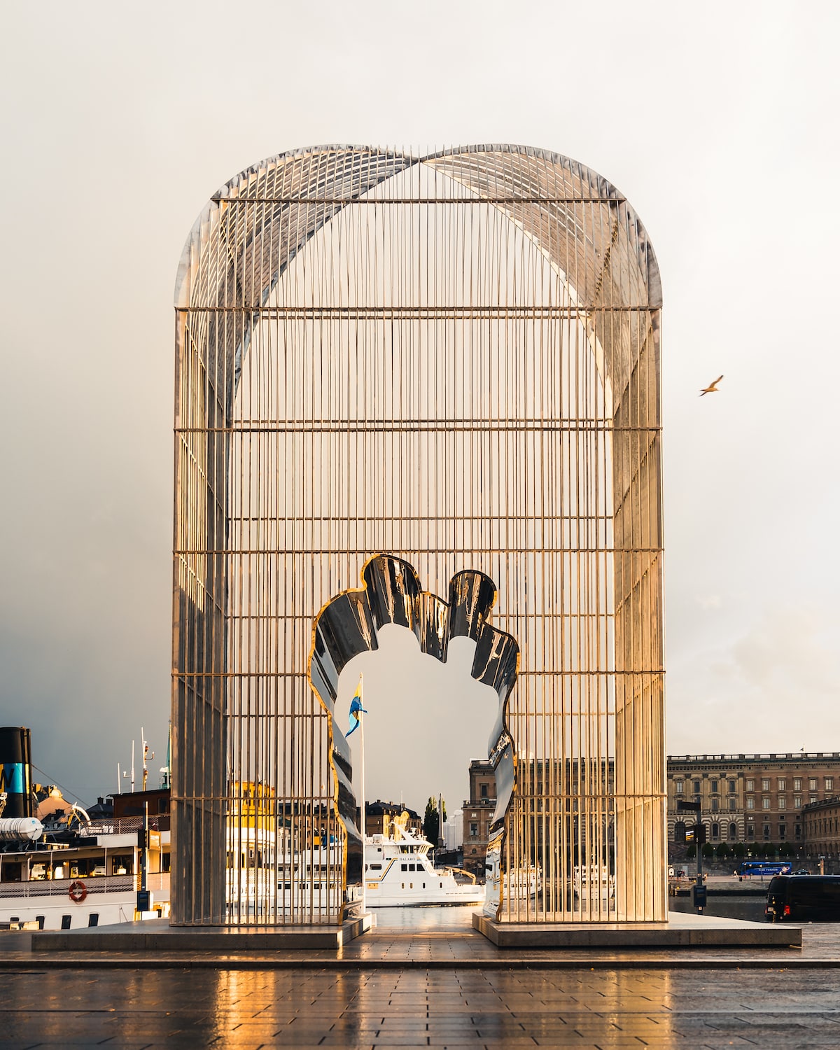 Arch by Ai Weiwei in Stockholm