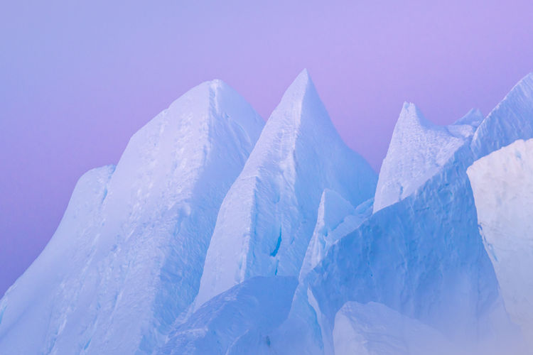 Detail of Iceberg in Disko Bay by Albert Dros