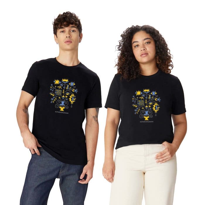 Tree of Life Support Ukraine T-Shirt