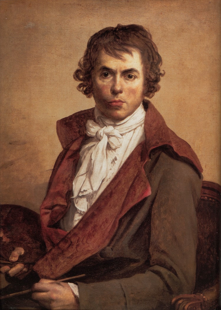Jacques Louis David Self-Portrait