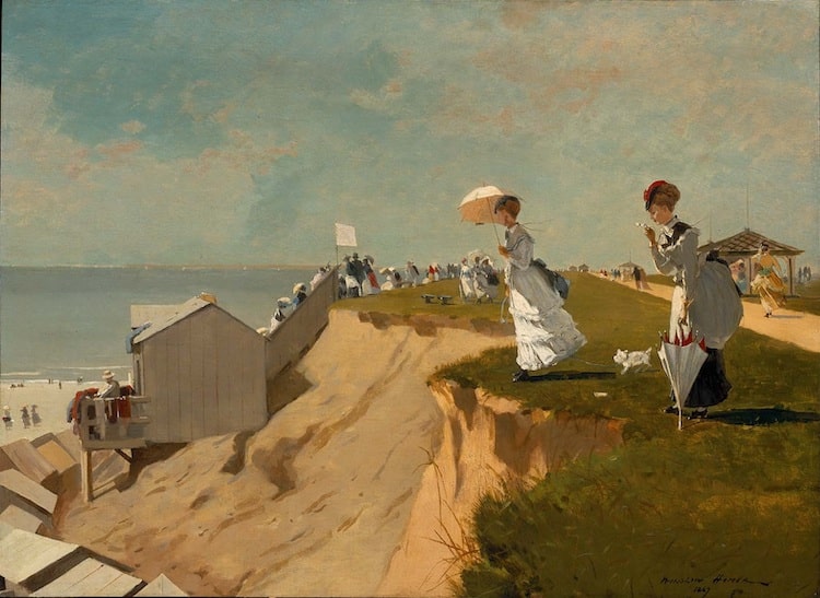 Long Branch New Jersey Painting by Winslow Homer