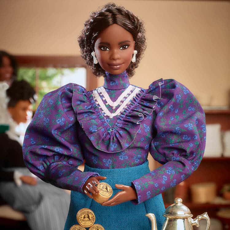 When was the first online black barbie doll made